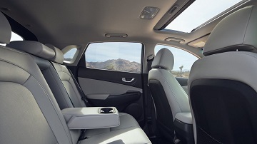 Interior appearance of the 2022 Hyundai Kona available at Wyatt Johnson Hyundai