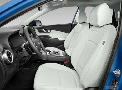 Interior appearance of the 2022 Hyundai Kona Electric available at Wyatt Johnson Hyundai