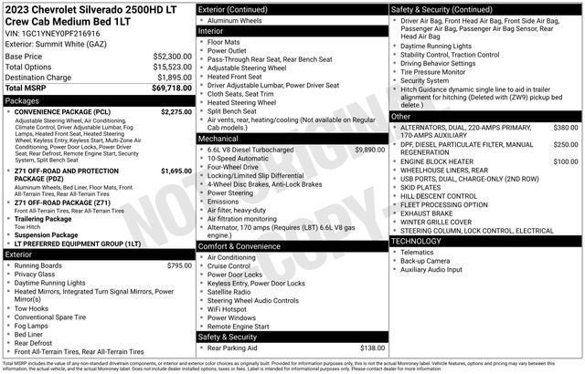 2023 Chevrolet Silverado 2500HD LT