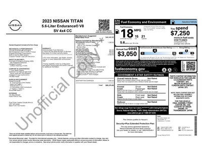 2023 Nissan Titan SV