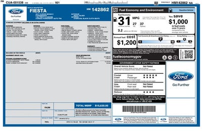 2017 Ford Fiesta S