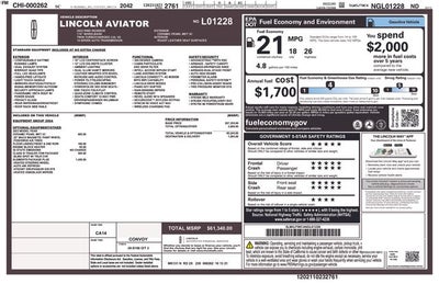 2022 Lincoln Aviator Reserve Premium