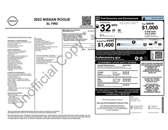 2023 Nissan Rogue SL