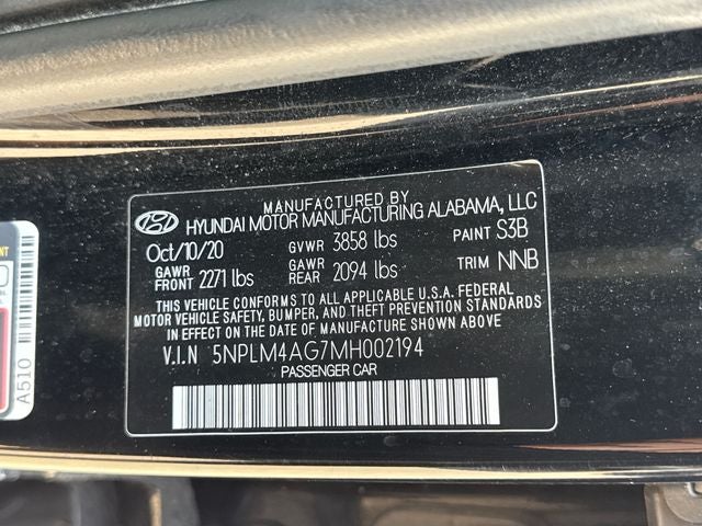 2021 Hyundai ELANTRA SEL