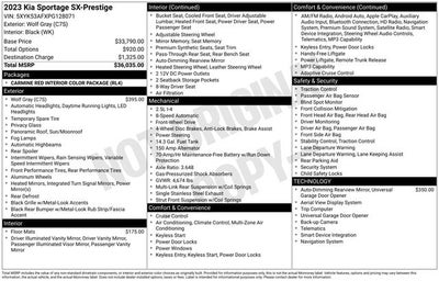 2023 Kia Sportage SX-Prestige