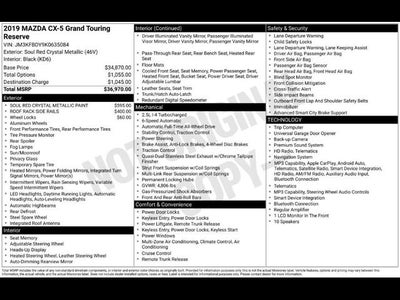 2019 Mazda Mazda CX-5 Grand Touring Reserve