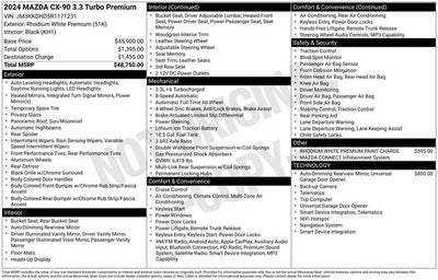 2024 Mazda Mazda CX-90 3.3 Turbo Premium