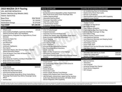 2023 Mazda Mazda CX-9 Touring
