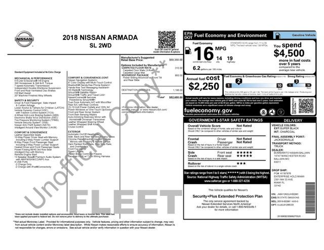 2018 Nissan Armada SL