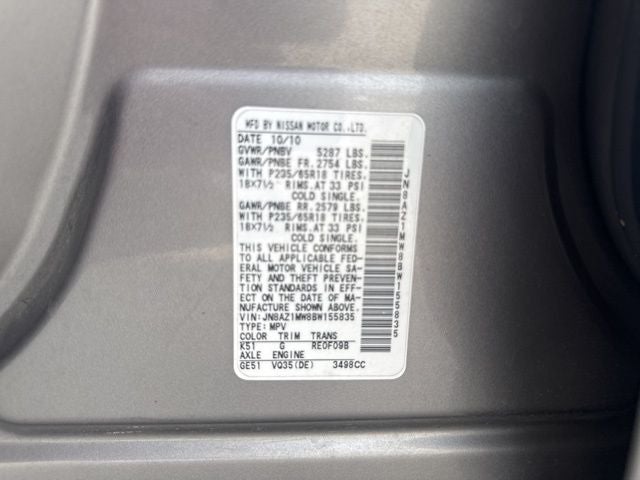 2011 Nissan Murano SL