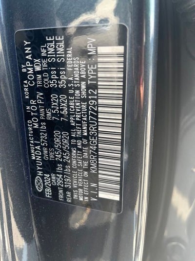 2024 Hyundai PALISADE Calligraphy