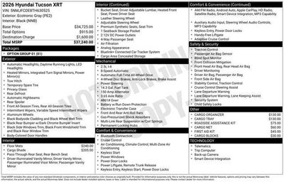 2026 Hyundai TUCSON XRT