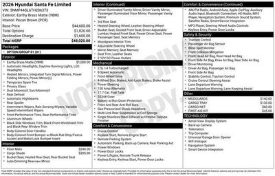 2026 Hyundai SANTA FE Limited