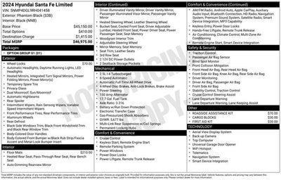 2024 Hyundai SANTA FE Limited