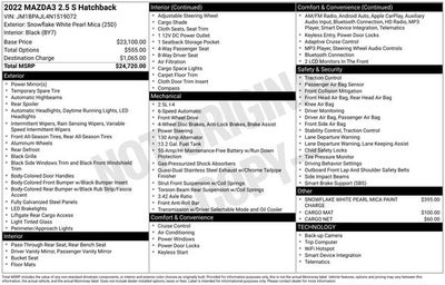 2022 Mazda Mazda3 2.5 S