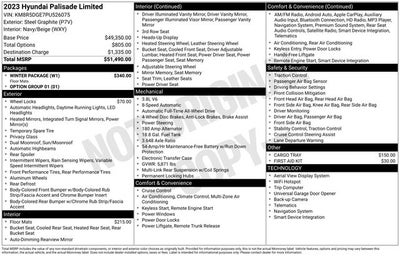 2023 Hyundai PALISADE Limited