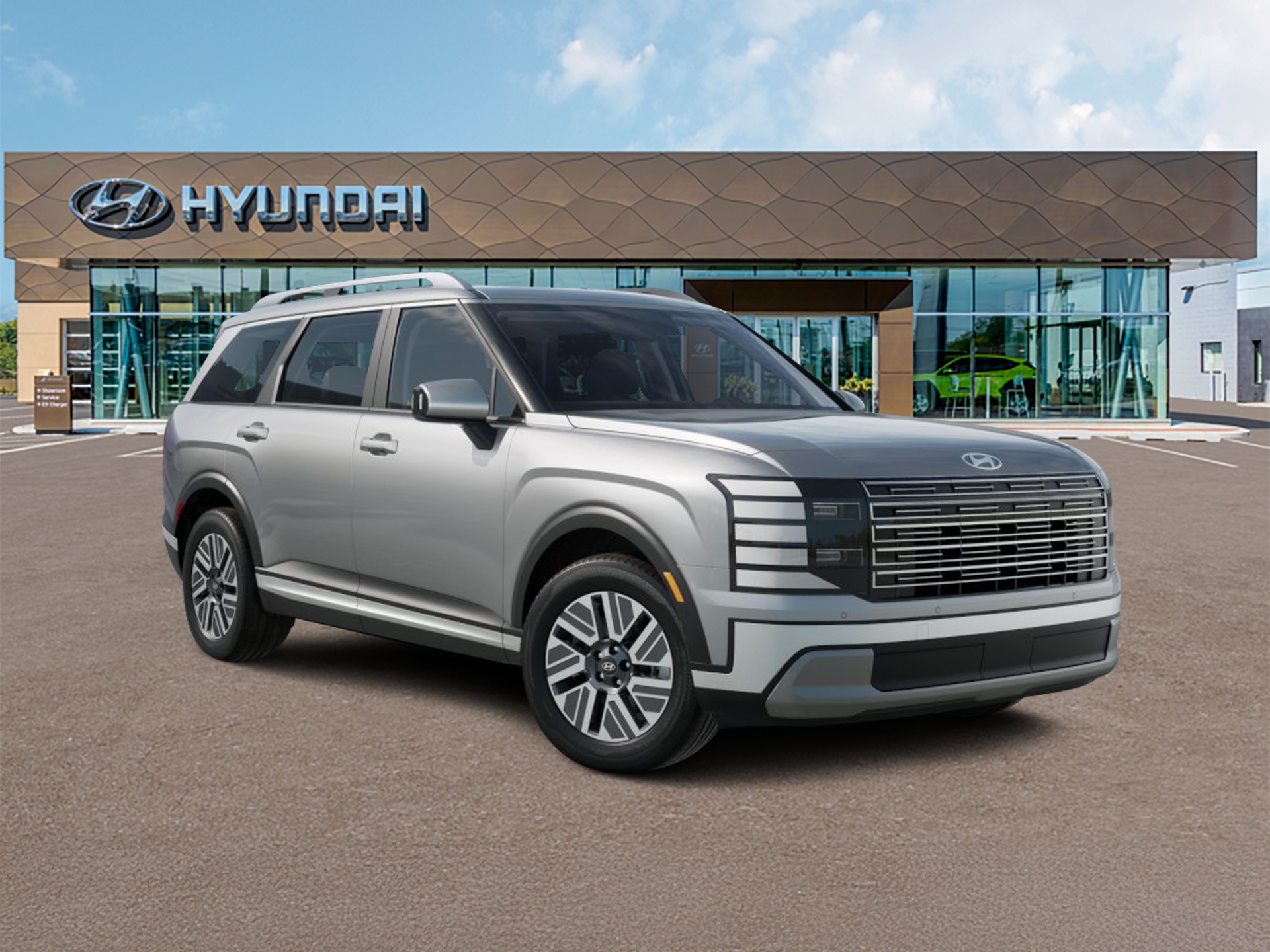 2026 Hyundai PALISADE HYBRID Blue SEL 7 Passenger