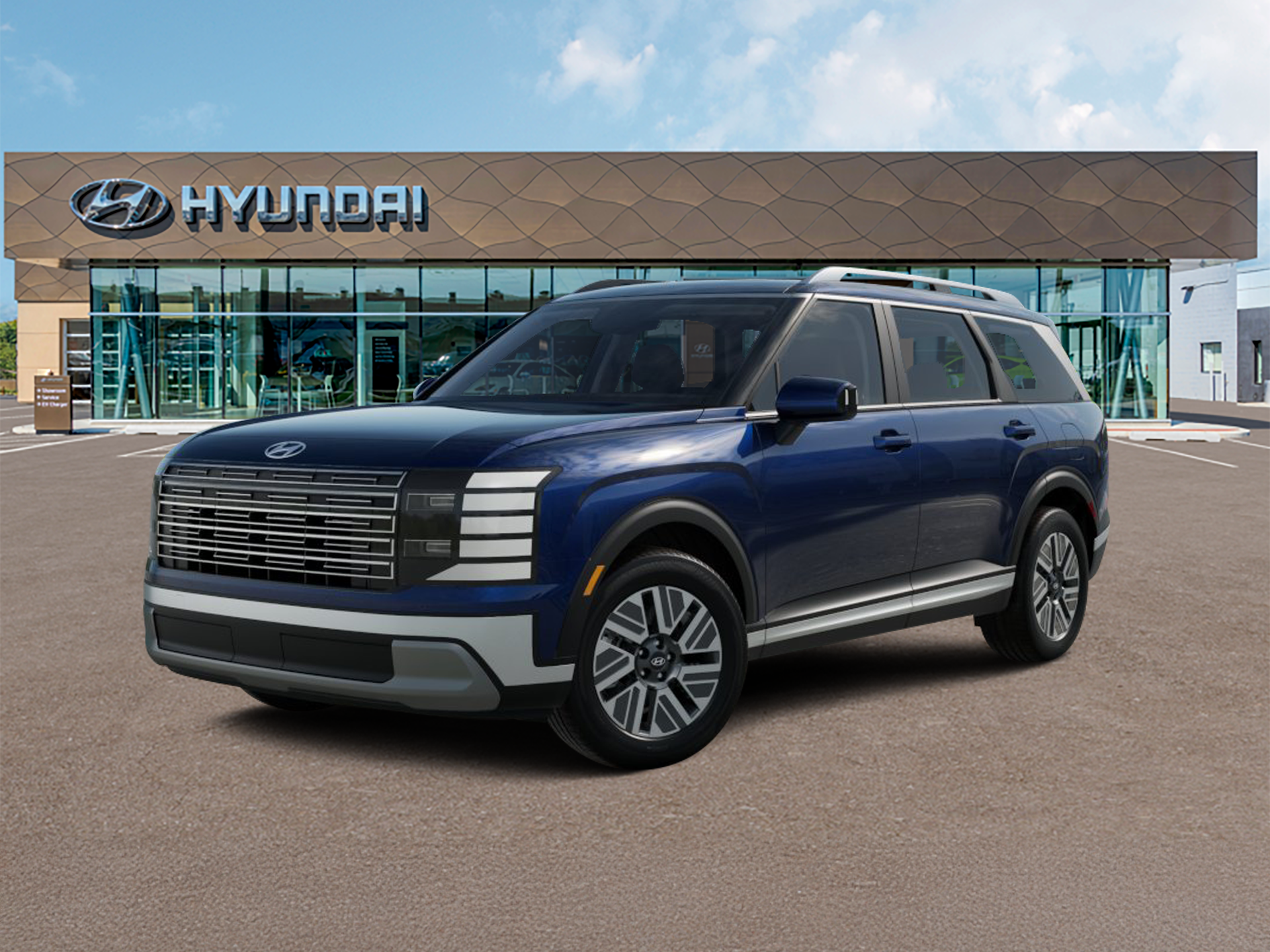 2026 Hyundai PALISADE HYBRID Blue SEL 7 Passenger
