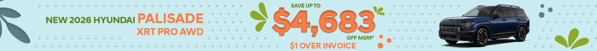 New 2026 Hyundai Palisade XRT Pro AWD