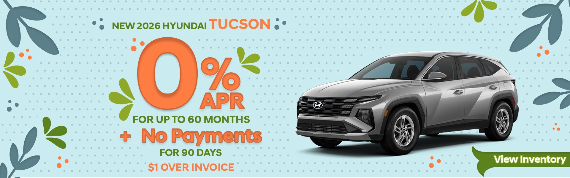 New 2026 Hyundai Tucson gas model SUV at Wyatt Johnson Hyund