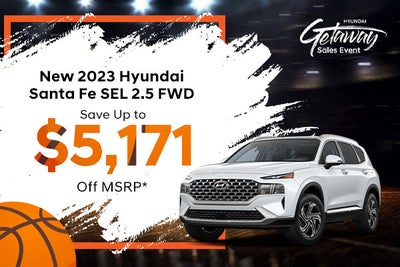 New 2023 Hyundai Santa Fe SEL 2.5 FWD