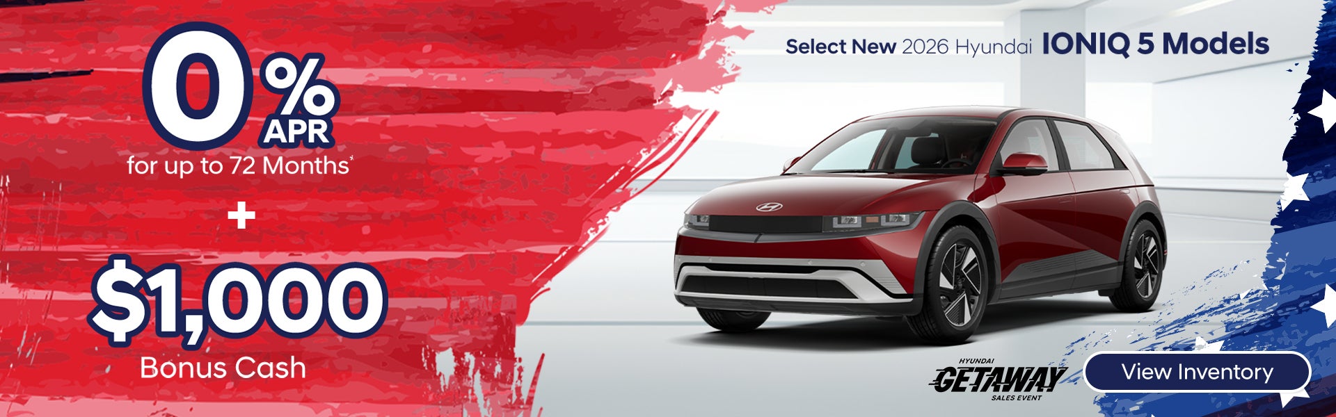 0% APR + $1,000 Bonus Cash on 2026 IONIQ 5 – Clarksville, TN