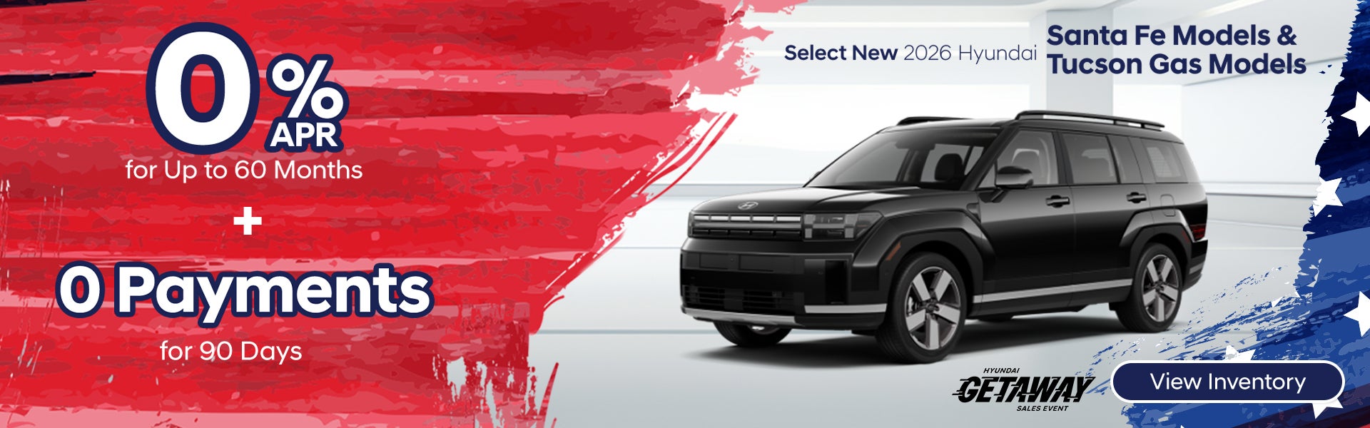 0% APR + 90 Days No Payments on 2026 Hyundai Models – Clarks