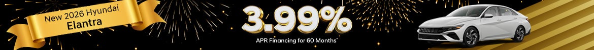 3.99% APR on 2026 Elantra – Clarksville, TN