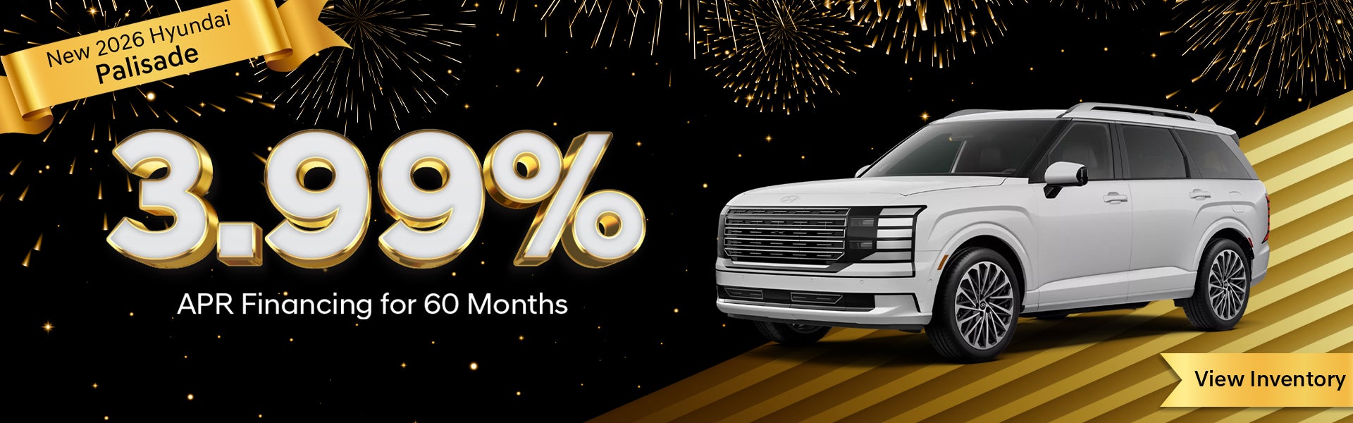 3.99% APR on 2026 Palisade – Clarksville, TN